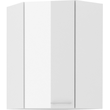 Szafka górna wisząca narożna 1 drzwi 60 x 60 GN-90 1F 45 LARA BIAŁY POŁYSK Podstawowe