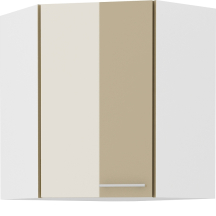 Szafka górna wisząca narożna 1 drzwi 60 x 60 GN-72 1F 45 LARA CAPPUCINO POŁYSK Podstawowe