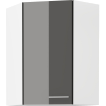 Szafka górna wisząca narożna 1 drzwi 60 x 60 GN-90 1F 45 LARA GRAFIT POŁYSK Podstawowe