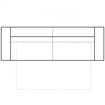 Sofa z funkcją spania 3F ALEXANDRIA Podstawowe
