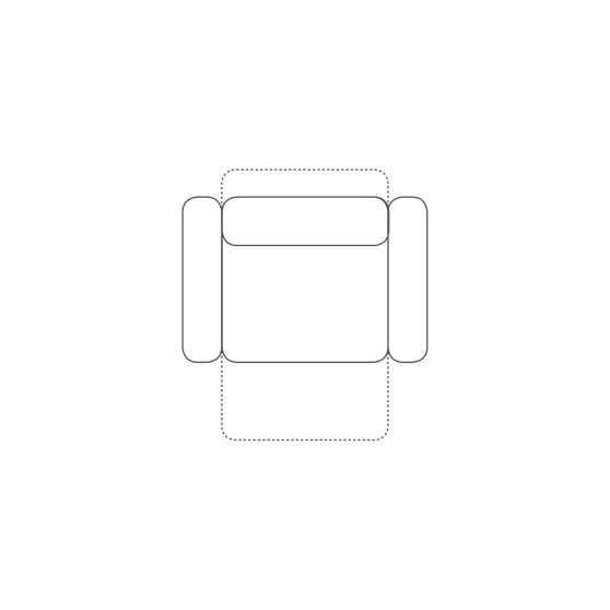 Fotel z relaksem elektrycznym 1 EL EVOLUTION Podstawowe