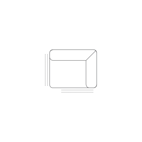 Element narożny Lewy EL GIOVANNI Podstawowe