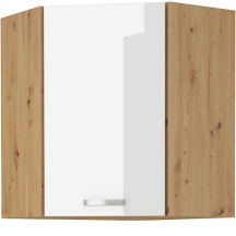 Szafka górna wisząca narożna 1 drzwi 60 x 60 GN-72 1F 45 ARTISAN BIAŁY POŁYSK Podstawowe