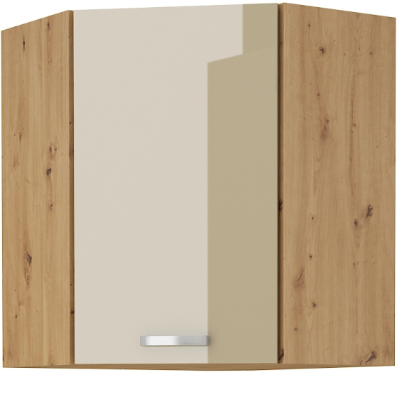 Szafka górna wisząca narożna 1 drzwi 60 x 60 GN-72 1F 45 ARTISAN CAPPUCINO POŁYSK Podstawowe