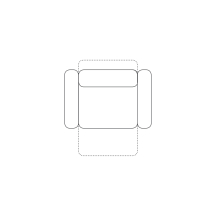 Fotel z relaksem manualnym 1 MN MOTION Podstawowe