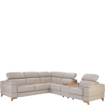 Narożnik z funkcją spania 262 x 260 PESARO Podstawowe