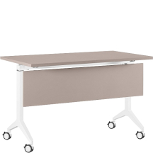 Biurko rozkładane YUMI S blat Beż Podstawowe (1)