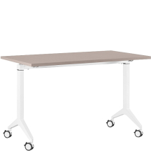 Biurko YUMI S blat Beż Podstawowe (1)