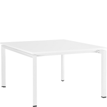 Stół konferencyjny PASON WORKSTATION blat Biały Podstawowe (1)