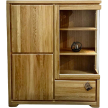 Witryna drewniana dębowa Prawa KW353 Podstawowe