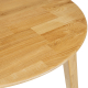 Stół drewniany dębowy 90x75 ST362 Detal (1)