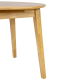 Stół drewniany dębowy 90x75 ST362 Detal (3)