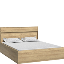 Łóżko 140 x 200 ze stelażem i pojemnikiem M-9-140 MEDIOLAN Podstawowe (1)