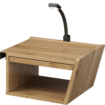 Szafka nocna wisząca z lmapką i szufladą Prawa Podstawowe