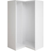 Korpus szafy narożnej Lewy COMBO BIAŁE Podstawowe