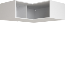 Nadstawka szafy narożnej Lewa COMBO BIAŁE Podstawowe