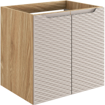Szafka łazienkowa wisząca pod umywalkę 60 cm 82-60-2D OCEAN BEIGE Podstawowe
