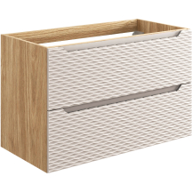 Szafka łazienkowa wisząca pod umywalkę 90 cm 82-90-2S OCEAN BEIGE Podstawowe