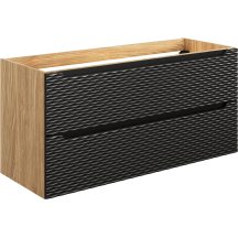 Szafka łazienkowa wisząca pod umywalkę 120 cm 82-120-2S OCEAN BLACK Podstawowe