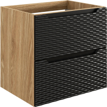 Szafka łazienkowa wisząca pod umywalkę 60 cm 82-60-2S OCEAN BLACK Podstawowe