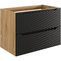 Szafka łazienkowa wisząca pod umywalkę 80 cm 82-80-2S OCEAN BLACK Podstawowe