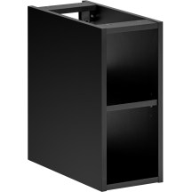 Szafka łazienkowa wisząca otwarta dolna 81-01-A SANTA FE BLACK Podstawowe