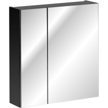 Szafka łazienkowa wisząca z lustrem 84-60-A-2D SANTA FE BLACK Podstawowe