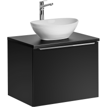 Szafka łazienkowa wisząca z umywalką 82-60-B-2S SANTA FE BLACK Podstawowe