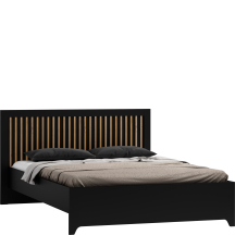 Łóżko 140 x 200 ze stelażem LE - ŁOŻE 140 LATTE Podstawowe