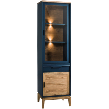 Witryna z oświetleniem Prawa GRA.031.05 GRANADA ANTRACYT Podstawowe