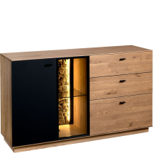 Komoda z oświetleniem COR.011.10 Mokka CORENA MOKKA Podstawowe