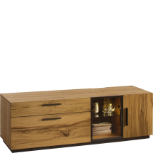 Szafka RTV Prawa z oświetleniem MOR.050.P.03 MORENO Podstawowe