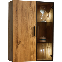 Witryna wisząca z oświetleniem MOR.060.03 MORENO Podstawowe