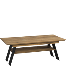 Ława LOF.076.DX LOFT DĄB OKSYDOWANY Podstawowe