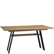 Stół LOF.072.DX blat w całości LOFT DĄB OKSYDOWANY Podstawowe