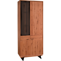 Witryna z oświetleniem LOF.030.03 LOFT NATURALNY Podstawowe