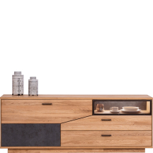 Szafka RTV z oświetleniem SAN.011.03 SANGERO CERAMIKA Podstawowe