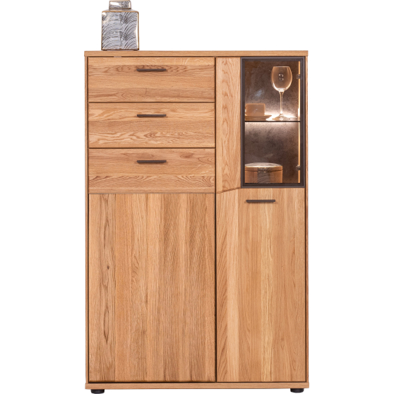 Komoda z oświetleniem SAN.040.BC SANGERO NATURALNY Podstawowe