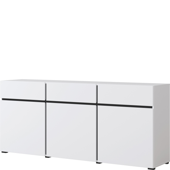 Komoda trzydrzwiowa z szufladami TYP-43 CROSS Podstawowe (1)