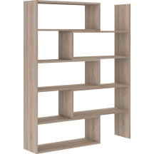 Regał 1 Dąb Sonoma KAROL Podstawowe