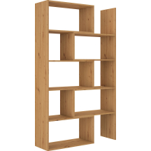 Regał 2 Dąb Artisan KAROL Podstawowe