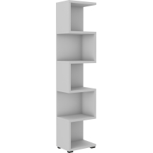 Regał 01 Jasny Szary MORE Podstawowe