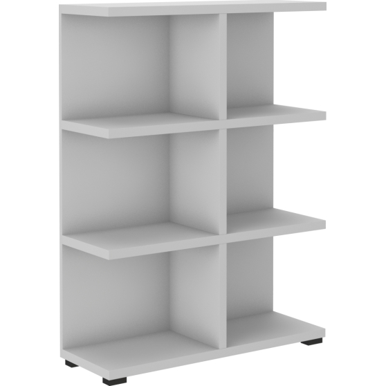 Regał 06 Jasny Szary MORE Podstawowe