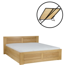 Łóżko drewniane bukowe bez stelaża 160 x 200 LK112 BOX Podstawowe