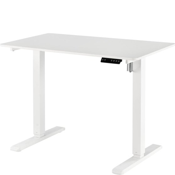Biurko regulowane B-53 Biały Podstawowe