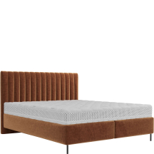 Łóżko tapicerowane FIORE 160 x 200 z pojemnikiem Podstawowe