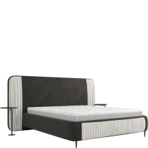 Łóżko tapicerowane CHIARO 160 x 200 z pojemnikiem Podstawowe