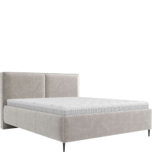 Łóżko tapicerowane HATTON 140 x 200 z pojemnikiem Podstawowe