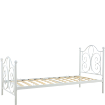 Łóżko białe INTALA 90 Podstawowe