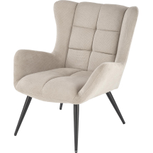 Fotel wypoczynkowy BYRON Beż Podstawowe